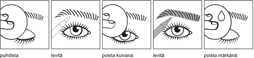 Beautylash kulmienvärjäyskynä kuva