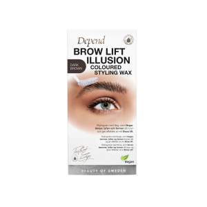 4975 Coloured Brow Lift Illusion Styling Wax Dark Brown NORD