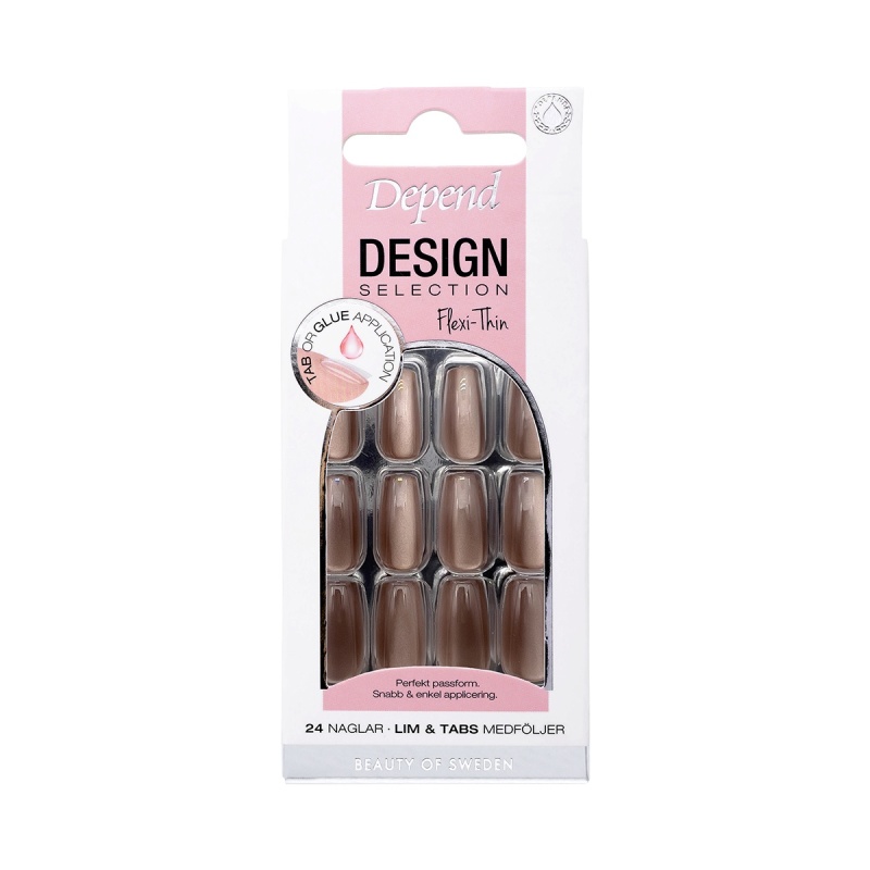 80221 Losnaglar Design Selection Royal Greige Short Coffin